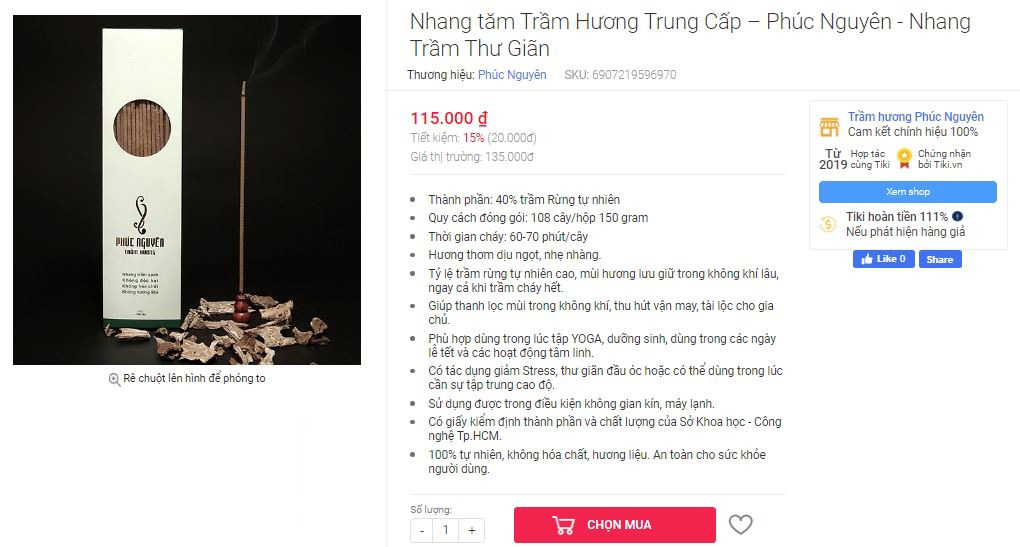 Ba hãng nhang trầm đạt chứng chỉ an toàn, thắp Tết vừa thơm lại không lo ảnh hưởng sức khỏe - Ảnh 7.