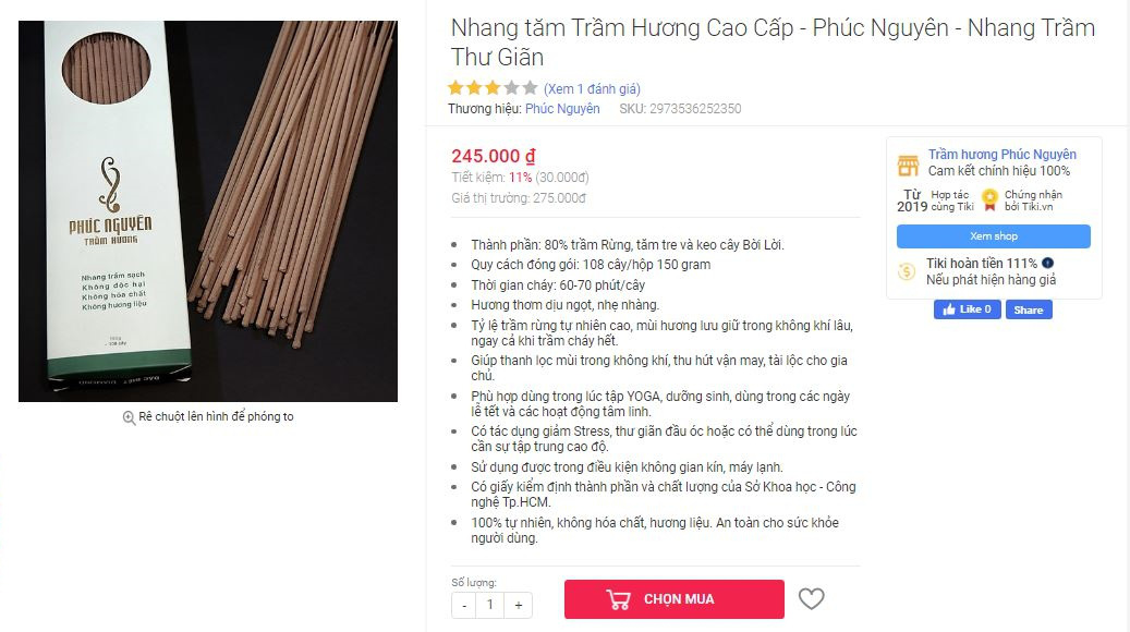 Ba hãng nhang trầm đạt chứng chỉ an toàn, thắp Tết vừa thơm lại không lo ảnh hưởng sức khỏe - Ảnh 8.