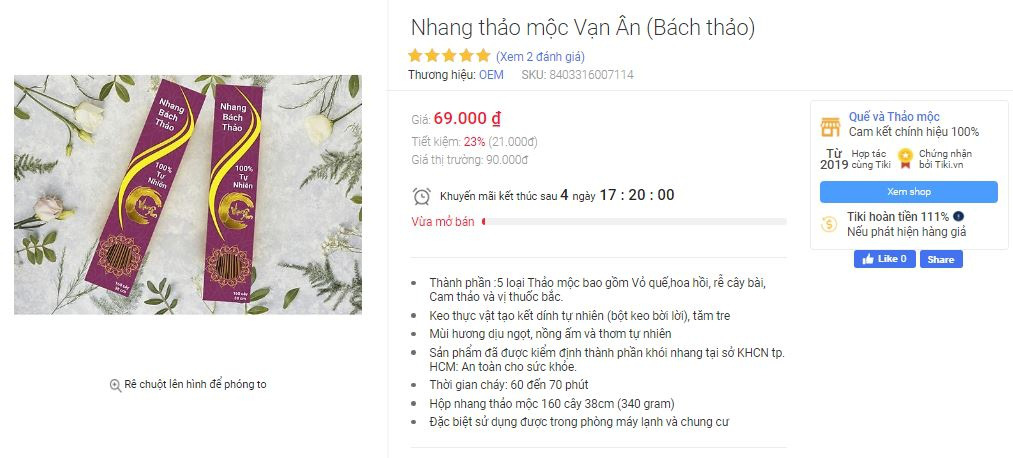 Ba hãng nhang trầm đạt chứng chỉ an toàn, thắp Tết vừa thơm lại không lo ảnh hưởng sức khỏe - Ảnh 10.