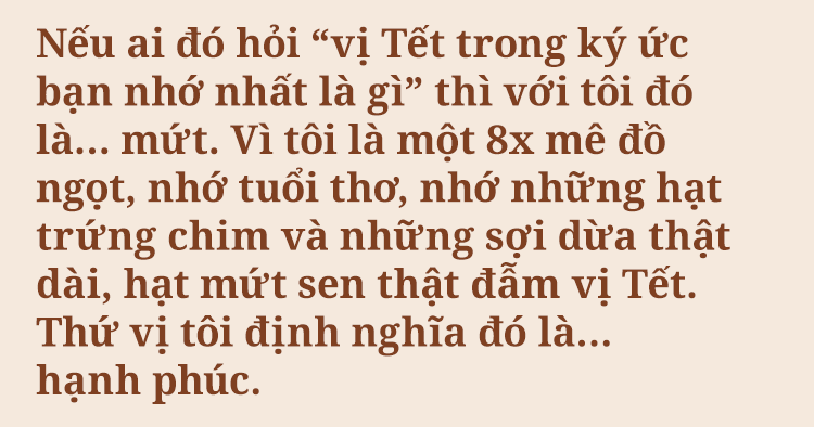 Có một gia tộc 100 năm làm mứt Tết ở Hà Nội, nơi lưu giữ cả bầu trời tuổi thơ thế hệ 8x, 9x từng mê mẩn những hạt trứng chim giòn rụm thuở ấy - Ảnh 1.