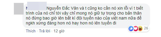 Dân mạng tranh cãi bình luận của “chú” Bùi Tiến Dũng sau thất bại của cháu: Rất mừng vì status của Dũng không có lời xin lỗi, người hâm mộ đã cho nó được những gì? - Ảnh 8.