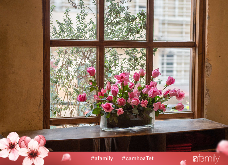 Tết này phải có bình hoa hồng thơm trong nhà, cắm như này đảm bảo ai cũng khen - Ảnh 14. Tết này phải có bình hoa hồng thơm trong nhà, cắm như này đảm bảo ai cũng khen - Ảnh 14.