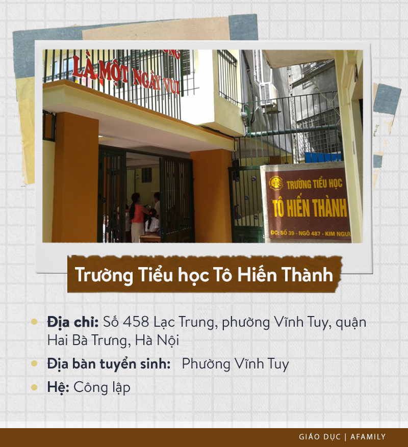 Danh sách các trường tiểu học quận Hai Bà Trưng: - Ảnh 7.