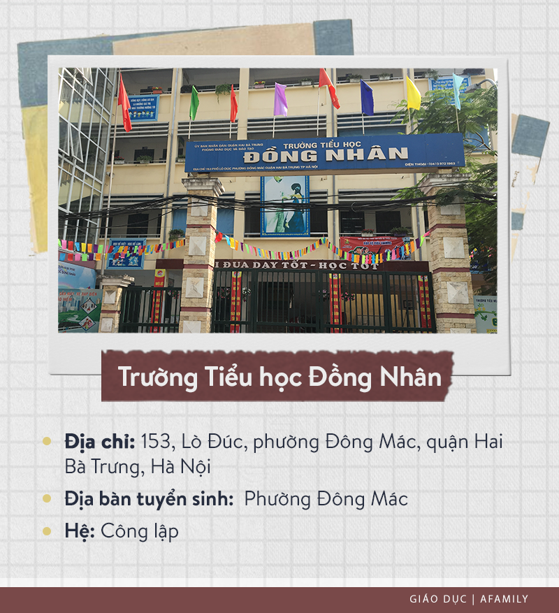 Danh sách các trường tiểu học quận Hai Bà Trưng: - Ảnh 9.