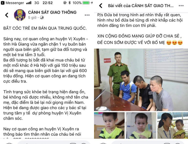 Phẫn nộ trước việc tin giả lấy hình ảnh bé trai câu like rẻ tiền trên facebook - Ảnh 1. Phẫn nộ trước việc tin giả lấy hình ảnh bé trai câu like rẻ tiền trên facebook - Ảnh 1.