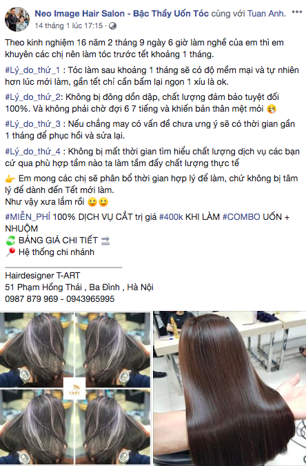 Tình hình làm tóc của chị em ngày 26 Tết: Rất nhiều salon &quot;đăng đàn&quot; quá tải, có nơi tận 10 - 11 giờ đêm còn chưa hết khách, nhân viên làm quên ăn quên ngủ - Ảnh 5.