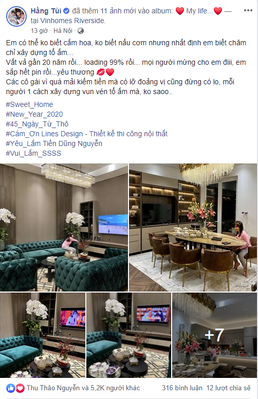 Hằng Túi tất bật dọn nhà cuối năm, hội chị em choáng váng vì hóa ra hot mom 8X vẫn còn căn biệt thự mới tinh khác - Ảnh 1. Hằng Túi tất bật dọn nhà cuối năm, hội chị em choáng váng vì hóa ra hot mom 8X vẫn còn căn biệt thự mới tinh khác - Ảnh 1.