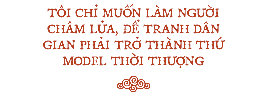  Kim Hoàng - tranh Tết vang bóng một thời và hành trình đưa dòng tranh “hóa thạch” hơn 7 thập kỷ của đất Hà Thành về thời… hoàng kim - Ảnh 7.