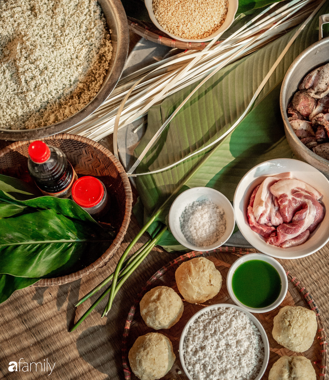 Bánh chưng, bánh tét ngày tết