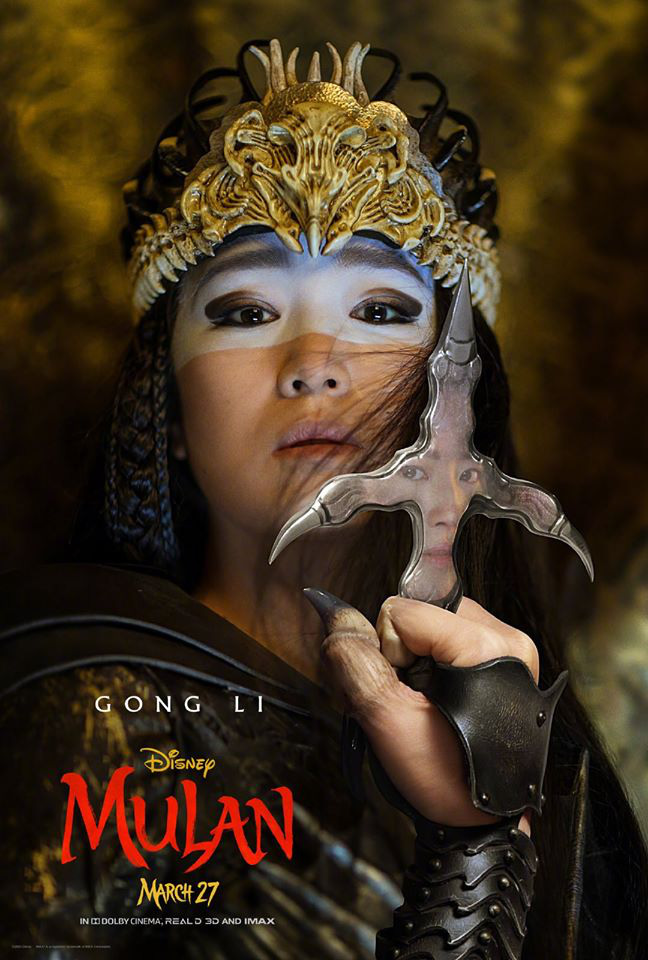 &quot;Mulan&quot; lại tung poster mới: Lưu Diệc Phi mặt vẫn đơ cứng,  lộ diện &quot;người yêu&quot; kém sắc của thần tiên tỷ tỷ - Ảnh 6.