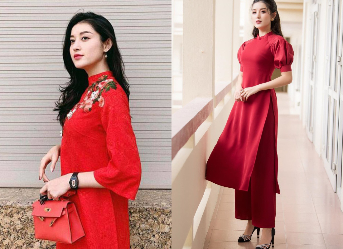 Style diện áo dài của sao Việt năm ngoái – năm nay: Người thay đổi in ít, người diện màu y chang năm cũ - Ảnh 4.
