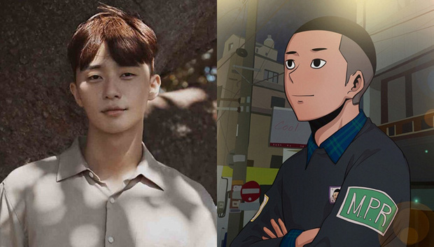 Hết làm &quot;Phó chủ tịch&quot;, Park Seo Joon &quot;trẻ hóa&quot; làm nam sinh đầu gấu, tạt sữa lên người bạn vì thấy ngứa mắt - Ảnh 6.