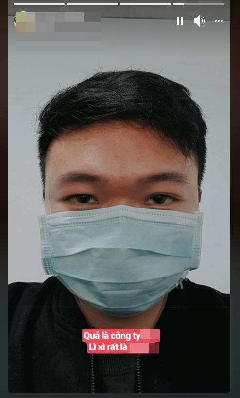 Lo sợ cúm Corona bùng phát, một công ty ở Hà Nội lì xì mỗi nhân viên 1 hộp khẩu trang trong ngày đầu đi làm - Ảnh 6.