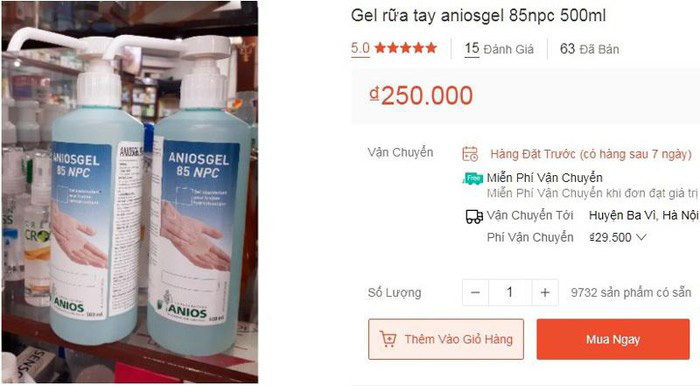 Nước rửa tay diệt khuẩn phòng dịch Corona bán đắt gấp 5 lần, dân mạng thi nhau khóc ròng vì loạn giá mà không biết kêu ai - Ảnh 5.