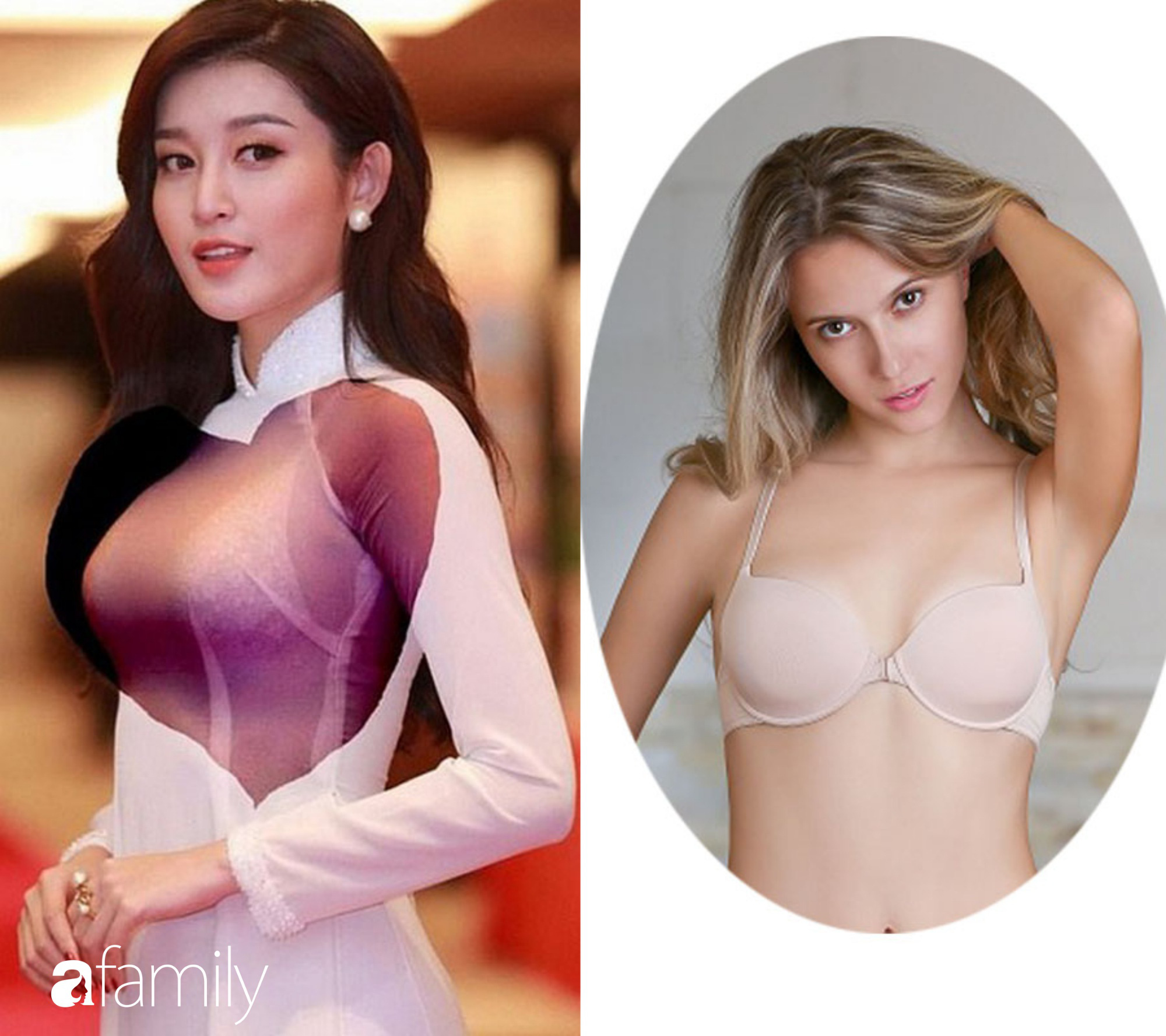 Diện áo dài mỏng dính lộ nội y: Lỗi sai - Ảnh 7. Diện áo dài mỏng dính lộ nội y: Lỗi sai - Ảnh 7.