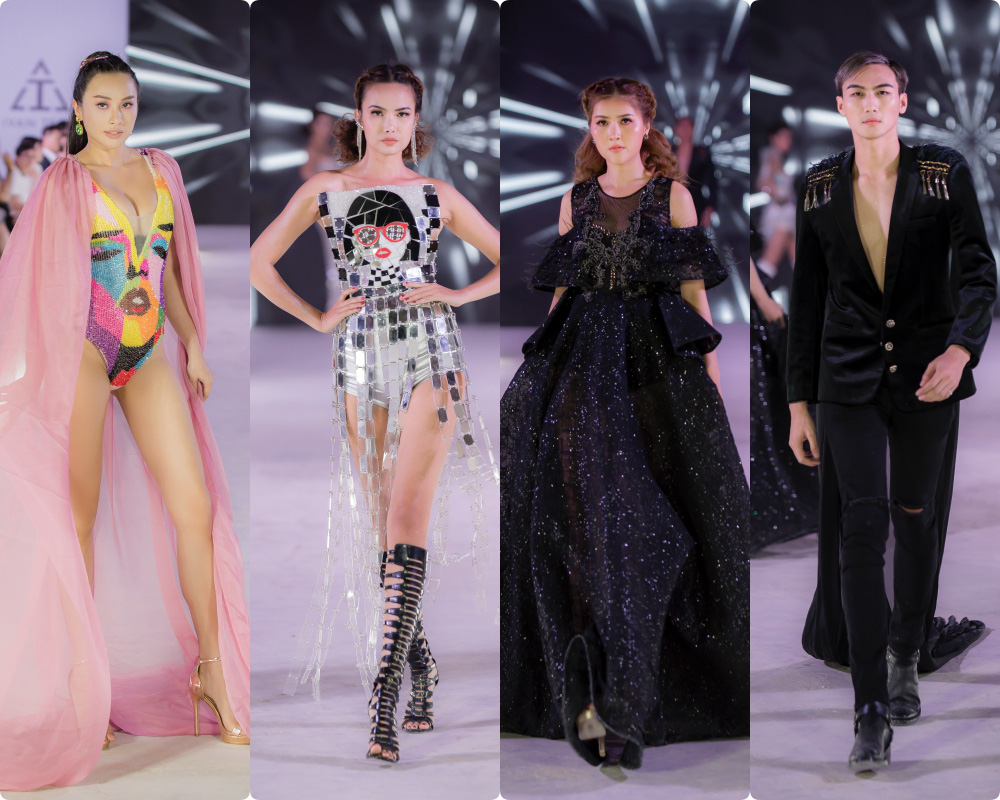 Tái xuất trên sàn catwalk sau khi sinh con, Lan Khuê với thần thái sắc lạnh, vóc dáng thon gọn gợi cảm lấn át cả dàn chân dài  - Ảnh 3.