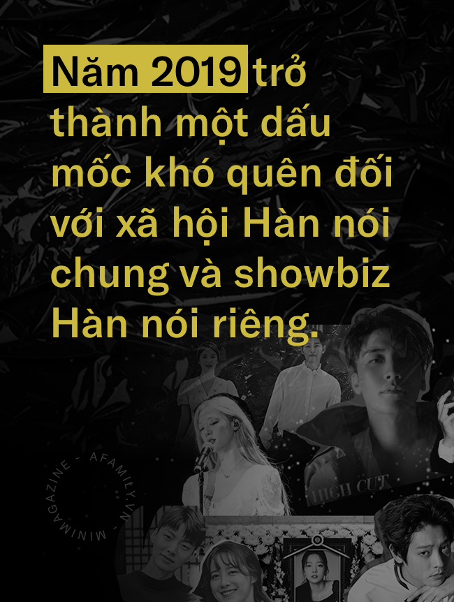 10 mảnh ghép đen tối &quot;lột trần&quot; góc khuất showbiz Hàn năm 2019: Lối sống bệnh hoạn, trụy lạc của các &quot;oppa&quot; cho tới những idol tìm tới cái chết để cứu chính mình - Ảnh 1.