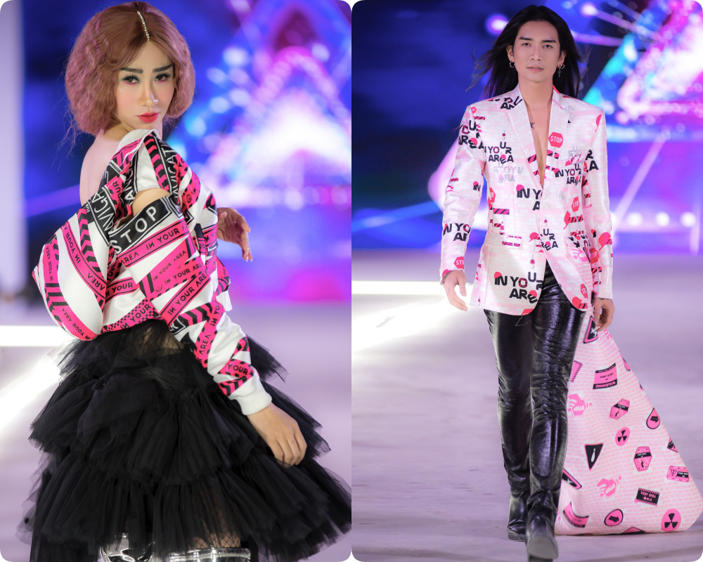 Tái xuất trên sàn catwalk sau khi sinh con, Lan Khuê với thần thái sắc lạnh, vóc dáng thon gọn gợi cảm lấn át cả dàn chân dài  - Ảnh 8.