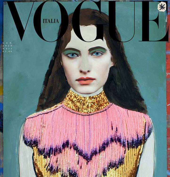 Phá lệ 55 năm, tạp chí Vogue ra số không ảnh chụp - Ảnh 1.