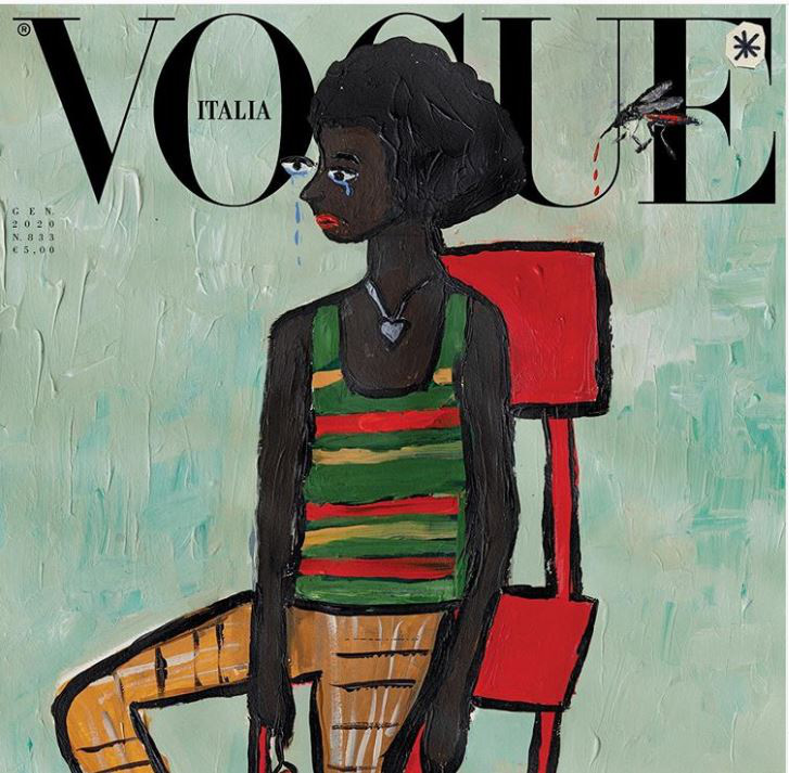 Phá lệ 55 năm, tạp chí Vogue ra số không ảnh chụp - Ảnh 2.