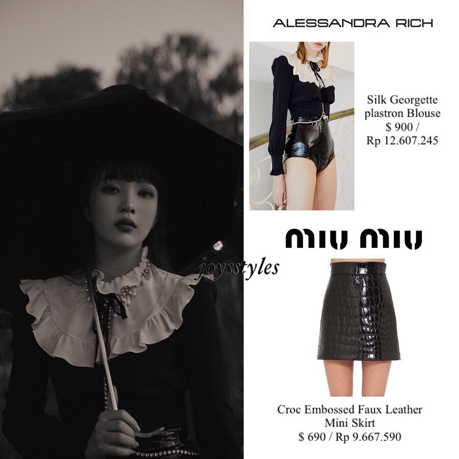 Đụng từ chiếc áo đến cách mix đồ: Jennie khi cool ngầu, khi dễ thương đến Joy (Red Velvet) lại đậm chất ma mị - Ảnh 5.