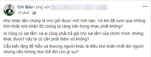 Gây bức xúc vì dắt tình trẻ &quot;ra mắt&quot; vợ cũ và con trai, Chi Bảo lên tiếng thanh minh - Ảnh 3.