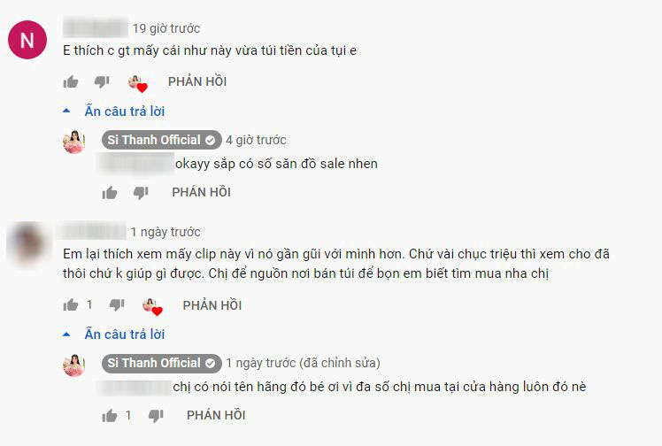 Ngược đời như Sĩ Thanh: Khoe hàng hiệu thì bị bóc phốt hàng fake, khoe gia tài túi xách giá dưới 1 triệu thì chị em vào khen tới tấp - Ảnh 3.