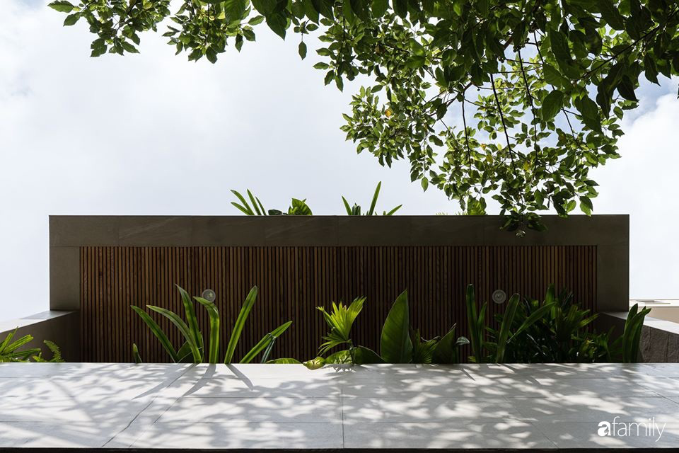 Ngôi nhà phố đẹp tinh tế với bản hòa tấu giữa vật liệu gỗ và ánh sáng ở Quy Nhơn dành cho gia đình 4 người - Ảnh 4.