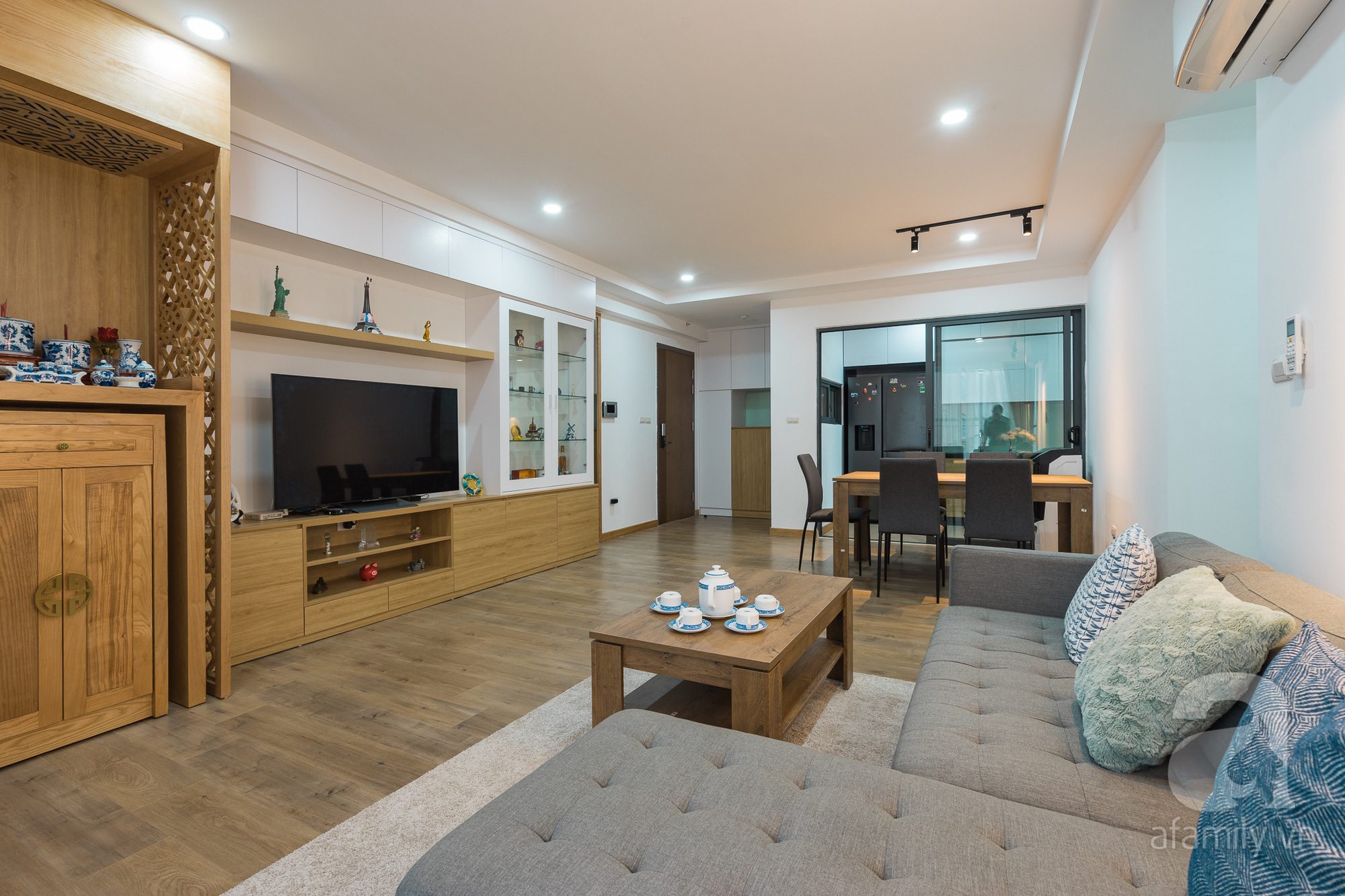 Tư vấn thiết kế căn hộ 110m2 với 3 phòng ngủ tiện nghi ở chung cư Ecolife, Tây Hồ với chi phí hoàn thiện nội thất 290 triệu - Ảnh 3.