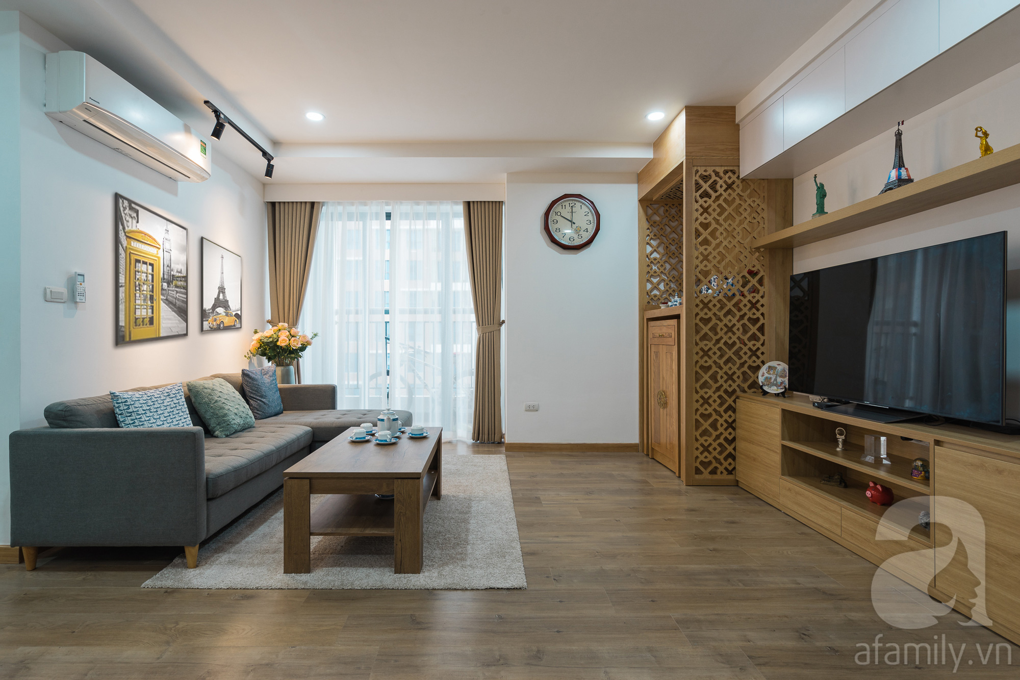 Tư vấn thiết kế căn hộ 110m2 với 3 phòng ngủ tiện nghi ở chung cư Ecolife, Tây Hồ với chi phí hoàn thiện nội thất 290 triệu - Ảnh 9.