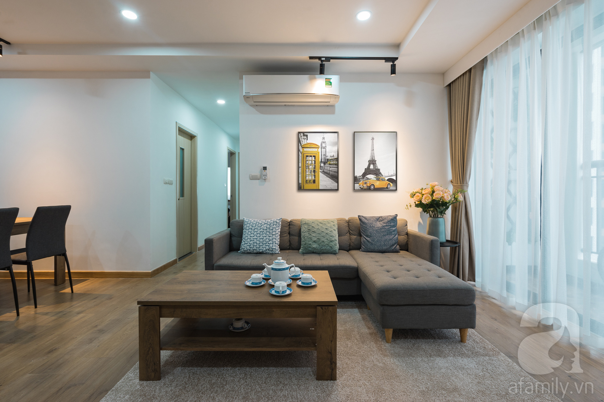 Tư vấn thiết kế căn hộ 110m2 với 3 phòng ngủ tiện nghi ở chung cư Ecolife, Tây Hồ với chi phí hoàn thiện nội thất 290 triệu - Ảnh 10.