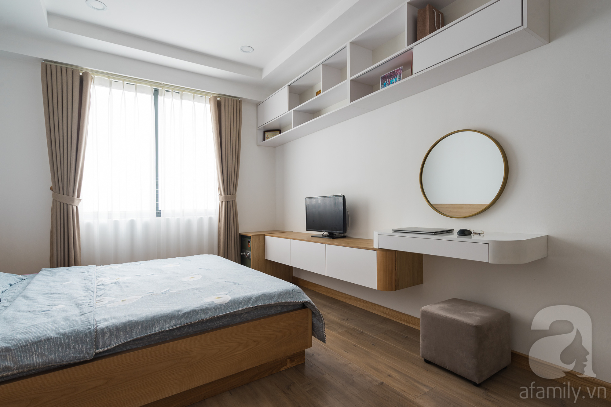 Tư vấn thiết kế căn hộ 110m2 với 3 phòng ngủ tiện nghi ở chung cư Ecolife, Tây Hồ với chi phí hoàn thiện nội thất 290 triệu - Ảnh 16.