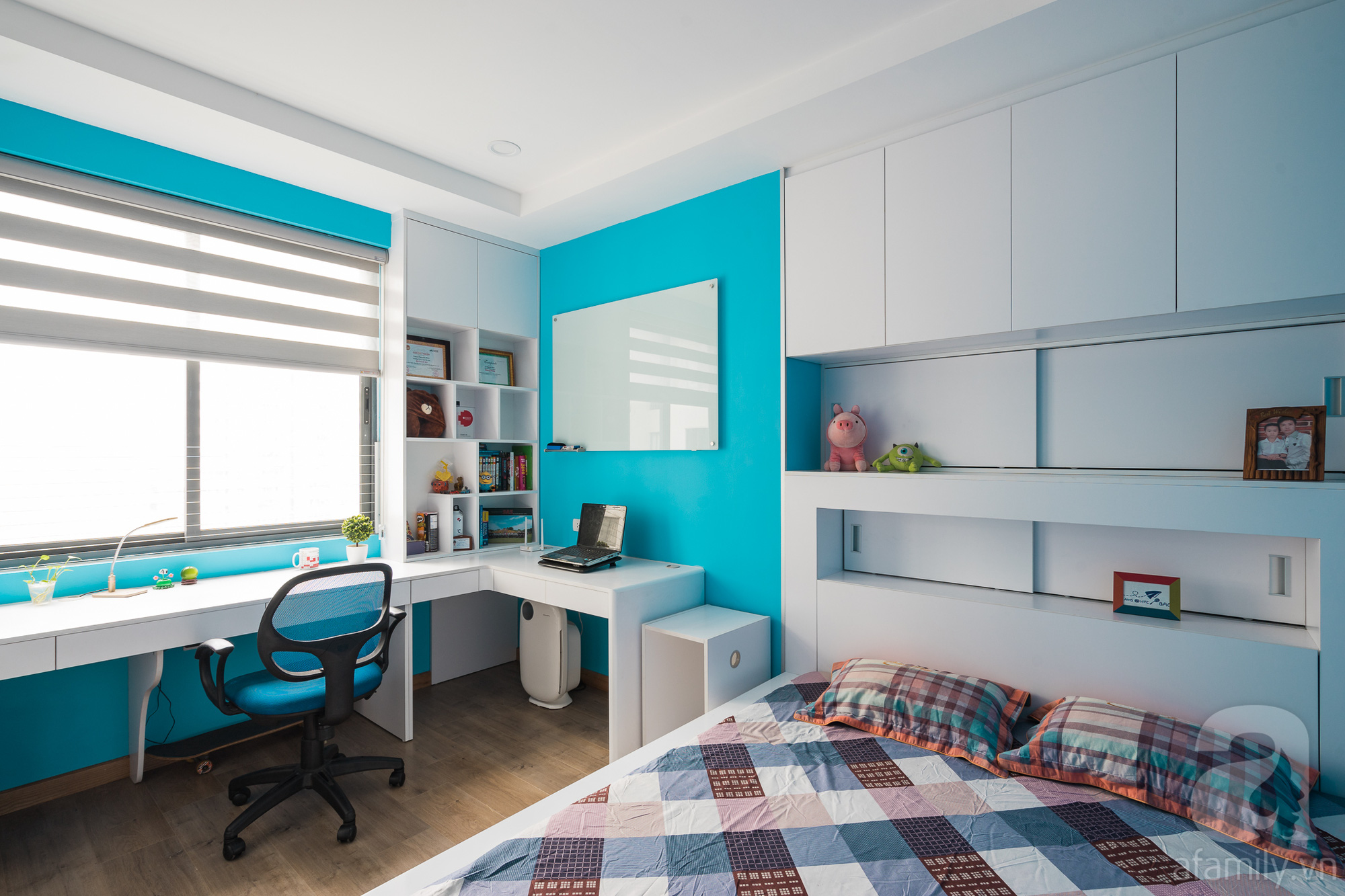 Tư vấn thiết kế căn hộ 110m2 với 3 phòng ngủ tiện nghi ở chung cư Ecolife, Tây Hồ với chi phí hoàn thiện nội thất 290 triệu - Ảnh 22.