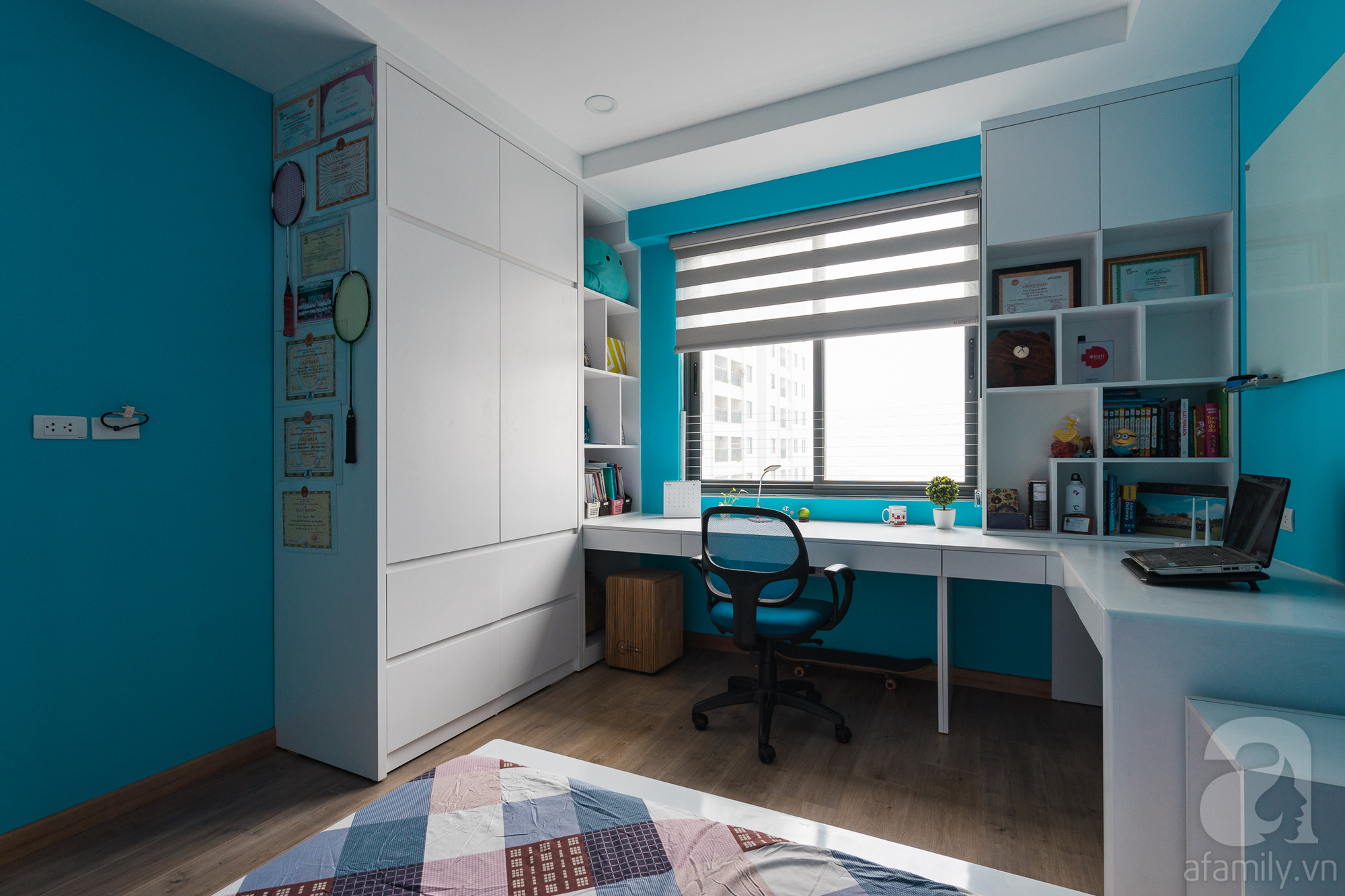 Tư vấn thiết kế căn hộ 110m2 với 3 phòng ngủ tiện nghi ở chung cư Ecolife, Tây Hồ với chi phí hoàn thiện nội thất 290 triệu - Ảnh 24.