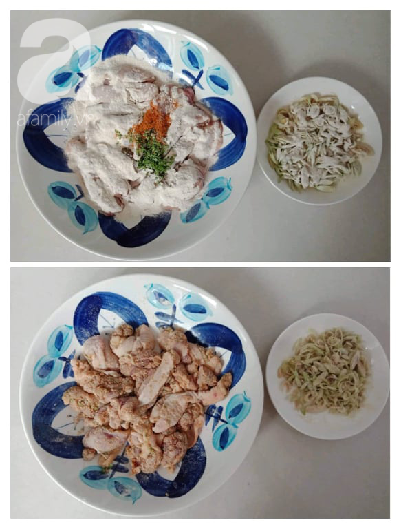 THỊT GÀ CHIÊN SẢ LÁ CHANH - Ảnh 3. THỊT GÀ CHIÊN SẢ LÁ CHANH - Ảnh 3.