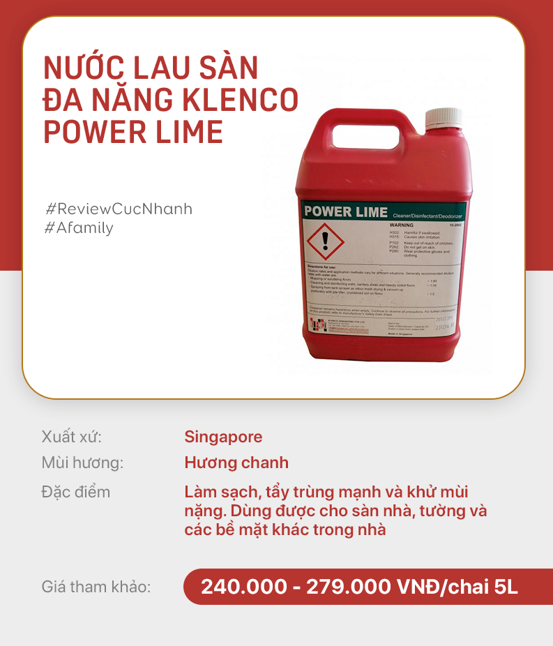 Review nhanh giá các loại nước lau sàn diệt khuẩn tốt phòng ngừa Corona - Ảnh 3.