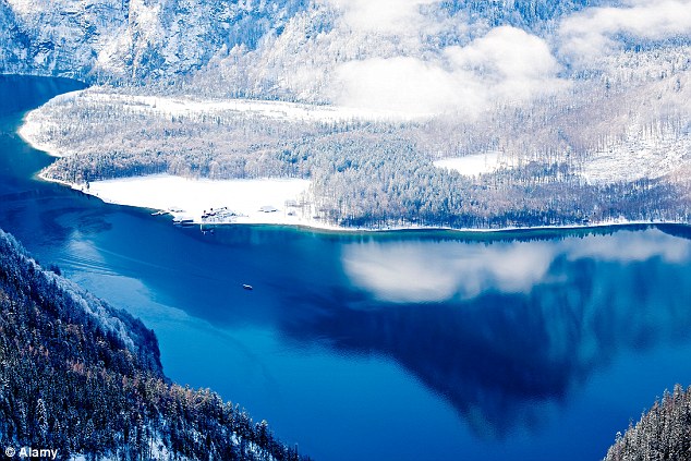 Hồ Königssee ở Đức.