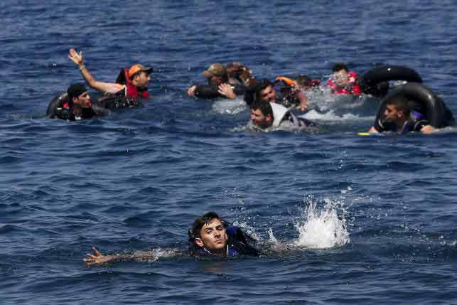 tị nạn, châu Âu, Lesbos, Hy Lạp