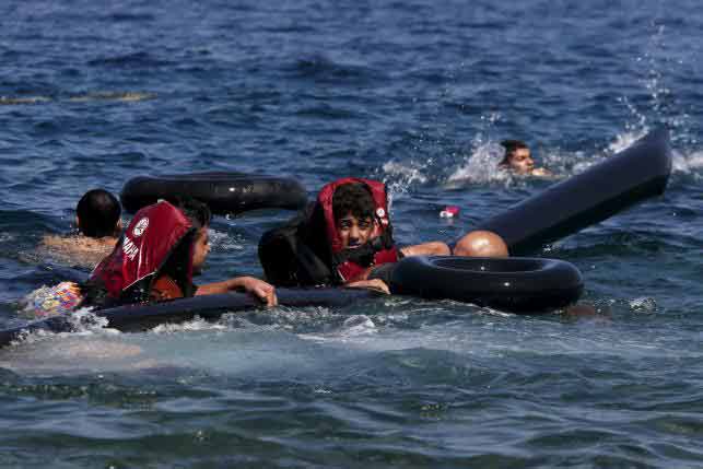 tị nạn, châu Âu, Lesbos, Hy Lạp