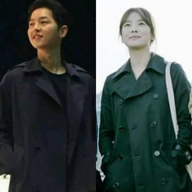 Tất tần tật những lần Song Joong Ki và Song Hye Kyo vô tình mặc đồ giống nhau - Ảnh 2.