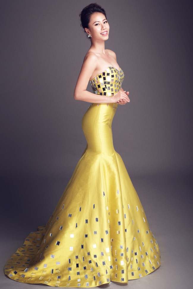 Netizen sửng sốt bởi váy của Hoa khôi Áo dài những 300 triệu/bộ lại không đẹp - Ảnh 8.