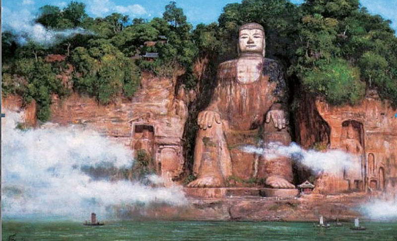 Bức tượng Phật là biểu tượng của sự thanh tịnh, hòa bình và trí tuệ. Hãy xem bức ảnh này để cảm nhận sự thanh khiết và sự trân quý của tôn giáo Đại thừa nói chung và giáo pháp Phật giáo nói riêng.