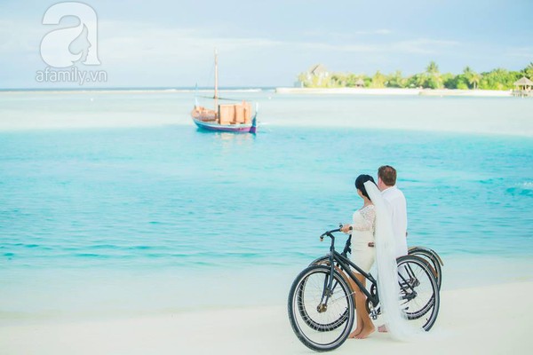 ảnh cưới Maldives