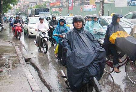 H&agrave; Nội c&ograve;n mưa, d&ocirc;ng những ng&agrave;y tới 