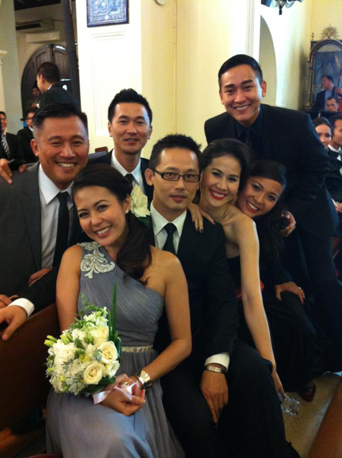 Sao Việt sang Philippines dự đám cưới Tăng Thanh Hà  3