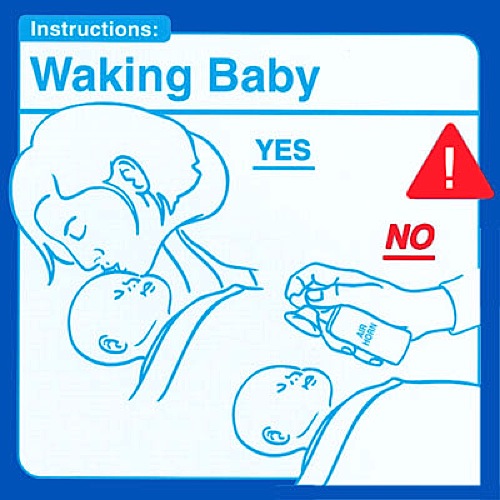 Wake the baby. Safe Baby handling Babies. Safe Baby handling Babies instructions in Chinese. Care about Baby do and don't. Safe Baby handling Tips in Chinese.