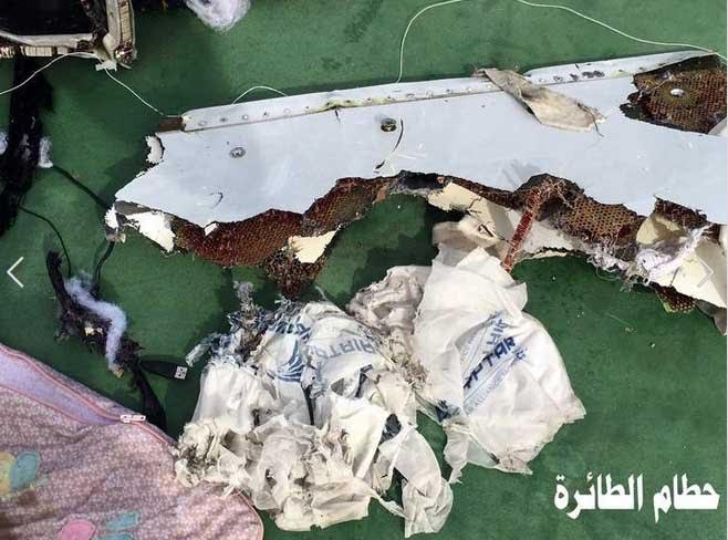 máy bay, EgyptAir, hình ảnh, mảnh vỡ