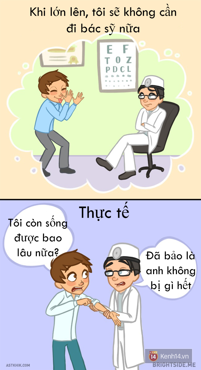 Bộ tranh: Sự thật phũ phàng về cuộc sống người lớn mà hồi nhỏ chúng ta không tưởng tượng nổi - Ảnh 3.