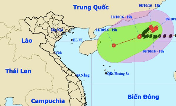 bão số 6, cơn bão số 6, tin bão số 6, bão AERE