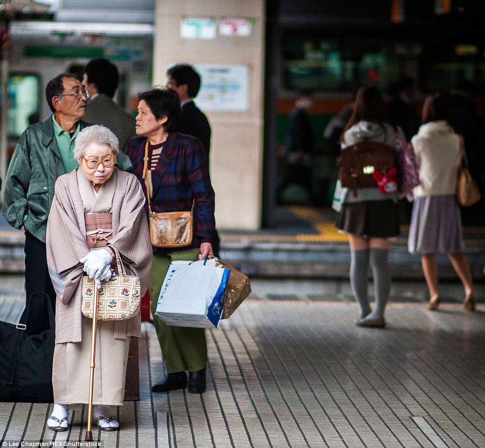 Người cao tuổi, Nhật Bản, tuổi thọ trung bình,ô tô
